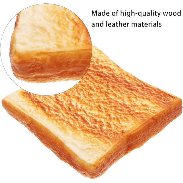 Kunstig brød Fake Toast Simulering Mad Display Model