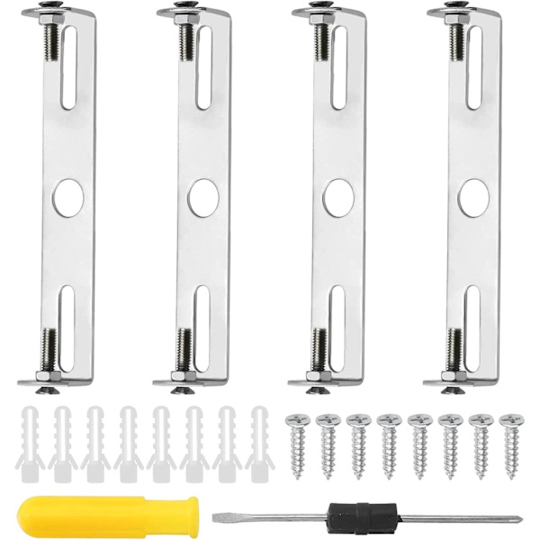 Takbelysningsfäste - 4-pack 105 mm takfästen
