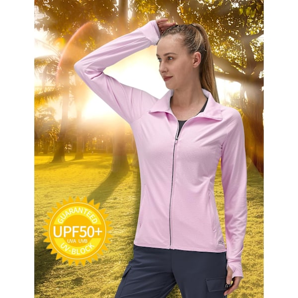 Kvinders UPF 50+ UV Solbeskyttelse Tøj Langærmet Sports Vandreture Shirts