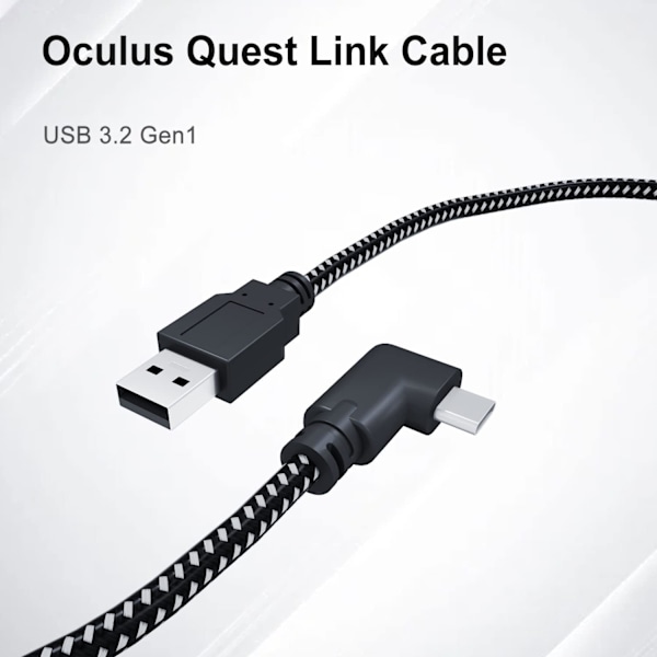 Länk kabel för Oculus Quest 2 & Quest, 16 FT höghastighetsdata