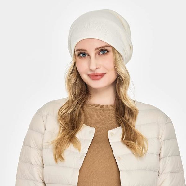 Sticka Slouchy Beanie Huer Til Kvinder Vinter Huer Blød Varm
