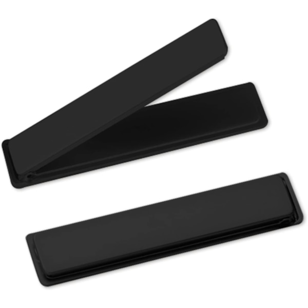 [2-pakning] Mini Telefonstøtte Ultratynn Svart Mobiltelefon Stick Stativ, Sammenleggbar Usynlig Bærbar Metall Mobiltelefon Stativholder for Skrivebord Ultratynn Bl