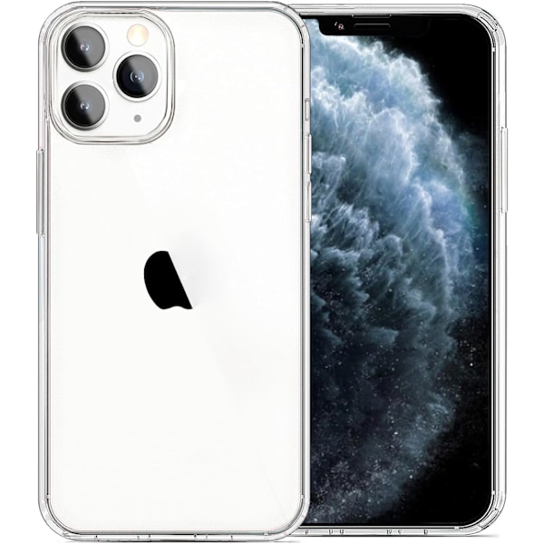 Yhteensopiva iPhone 11 Pro Max -kotelon kanssa Kirkas, Läpinäkyvä Pehmeä Iskunkestävä Suojaava Ohut Puskurikotelo Puhelinkotelo - 6.5 ih Kirkas