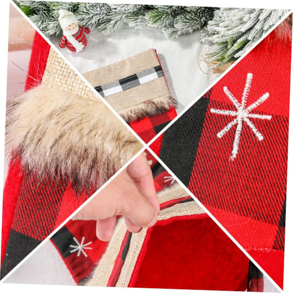 1 st julstrumpa julstrumpor godispåsar för barn snöstjärnestrumpor