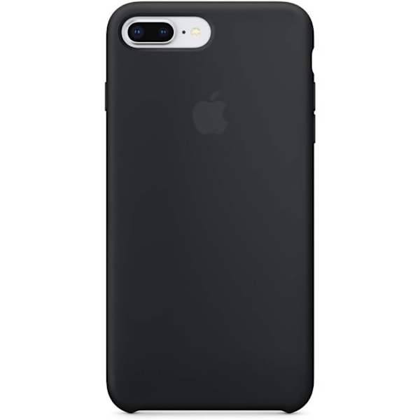 iPhone 8 Plus / 7 Plus Silikondeksel - Svart Svart