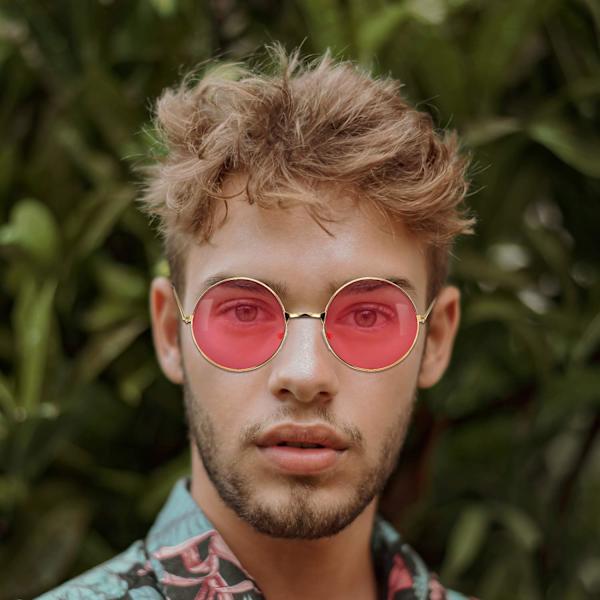 2 par Hippy Specs solbriller - Retro Hippy stil