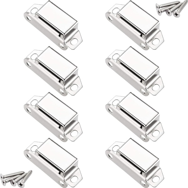 7-pak magnetisk dørstopper - 304 rustfritt stål