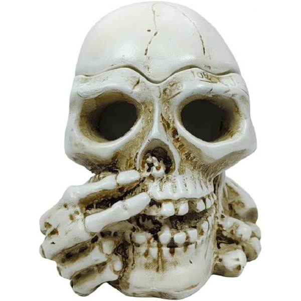 PRETYZOOM Halloween Flagermus Askebæger Skål Uhyggelig Cigarett Holder Cigarett Askebeholder Resin Flagermus Figur Statue Askebeholder Opbevaringsbakke Halloween Sort