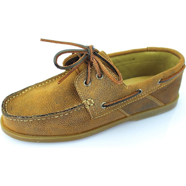 Äkta läderrem (3 mm, 5 yards) - Flätad rem