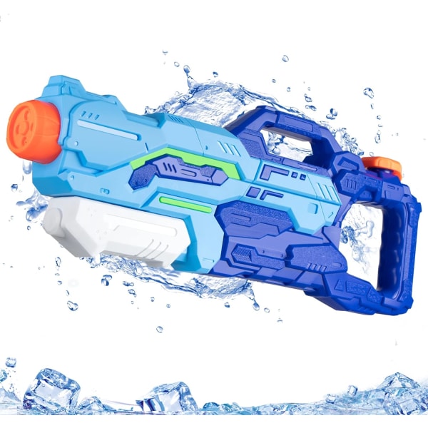 Water pistols, water gun toys pistol with large range 8 meters, 1500ml water spray gun with 4 nozzles, toys for children and