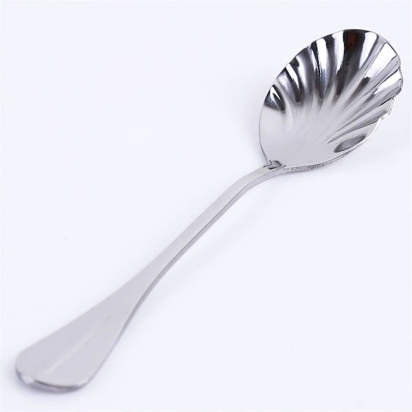 Vintage tesked i rostfritt stål - Silverfärg