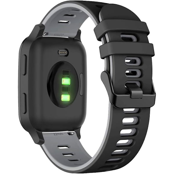 Silikonur 20mm kompatibel med Amazfit Bip U Pro,