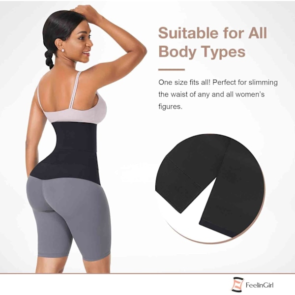Midjetränare för kvinnor Bastubälte Magomslag Plus Size Snatch Me Up