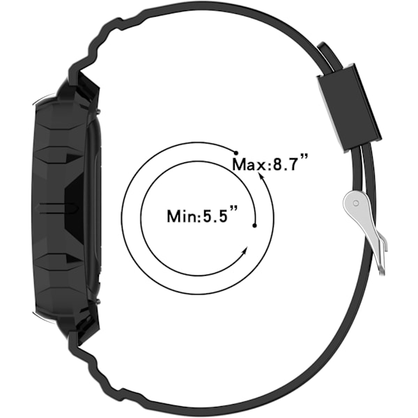 Robust udskiftningsrem til Fitbit Charge 5