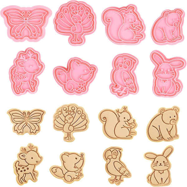 Dyreformet kakeform: 8 søte plastformer for baking