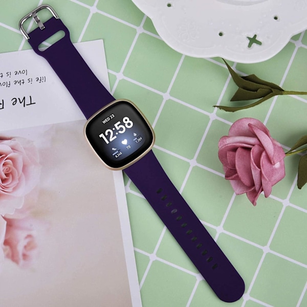 Klokke kompatibel med Fitbit Versa 4/3 /Fitbit Sense