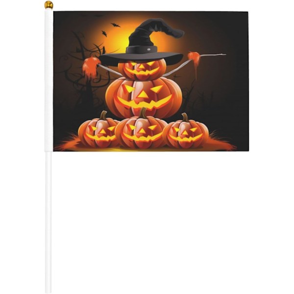 Handhållen 8,3\"x5,5\", Halloween Pumpa Handhållen s på pinne för utomhusfest Dekoration Gåvor 10 Pack Mermaid 10 Pack Mermaid 10 Pack