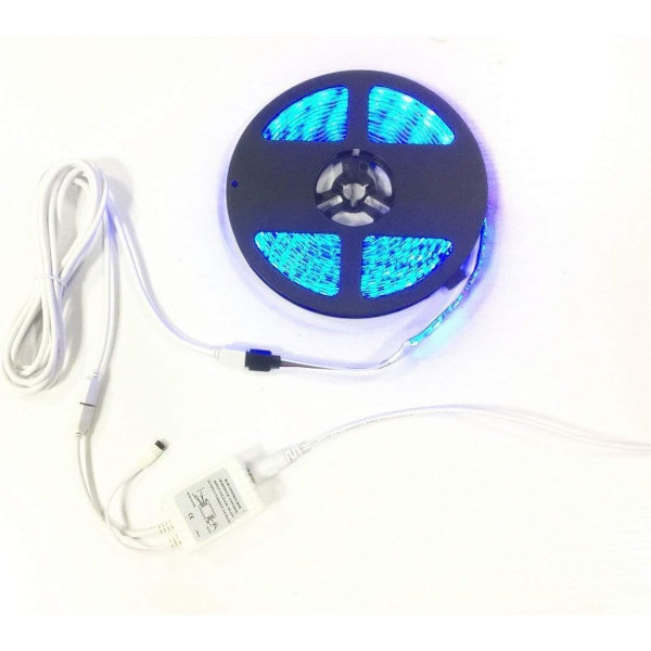 2 stk 2,5 m 8,2 fot RGB LED-stripeforlengelseskabel