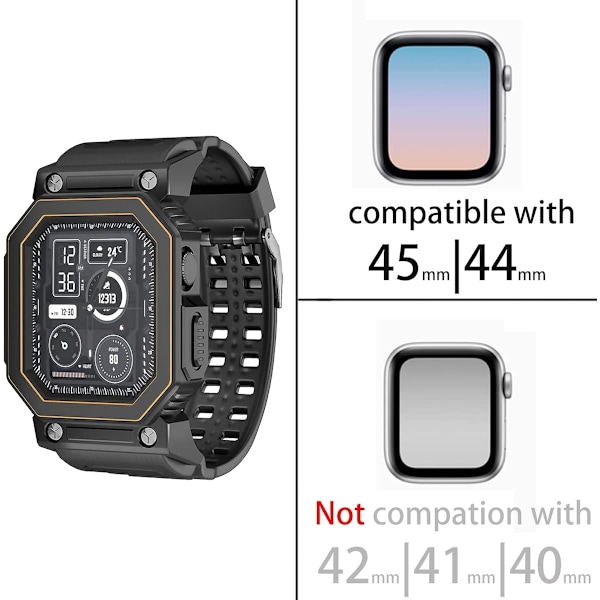 Designet for Apple Watch Series 8/7/6/SE/5/4 [45/44 mm], Apple Watch