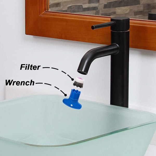 8PCS Cache Faucet Aerator Key. Removal Wrench Tool. for