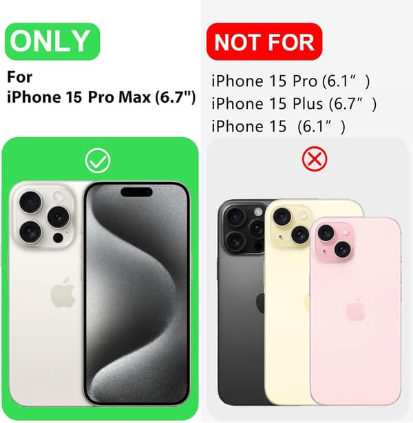 Premium silikone iPhone 15 Pro Max cover med mikrofiberfor, stødsikkert - Blå