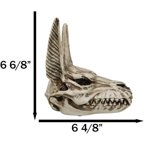 Ebros Antik Egyptisk Guddom Underverdenens Gud Anubis Sjakal Kranie Statue Dekor 6,75\" Høj 3D Kranier Figur Dekorativ Makaber     Dag Af