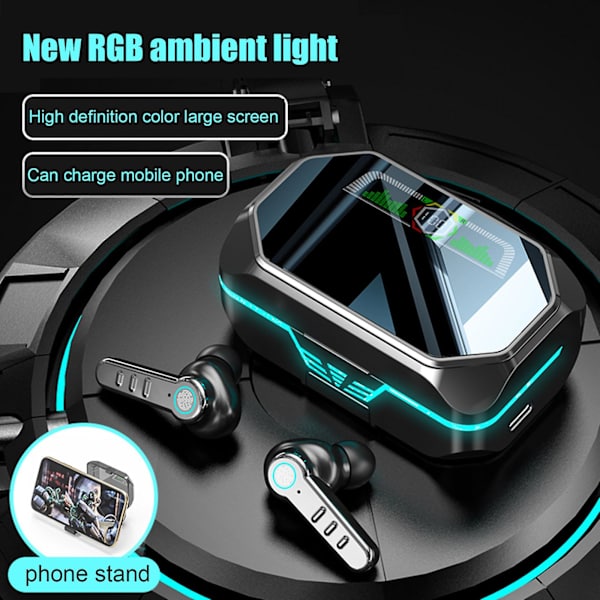As-05 Langaton Bluetooth-kuuloke Korvanappiin Melunvaimennus Peli Tws Urheilukuuloke