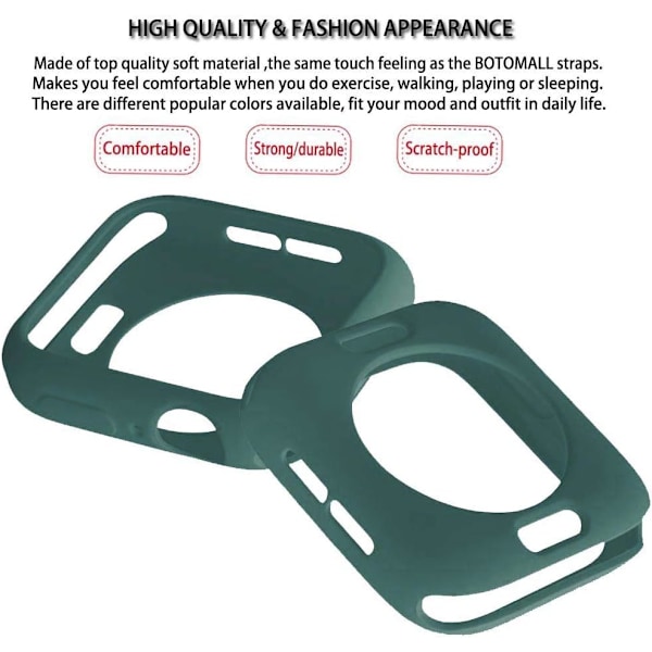 för Apple Watch Case 38mm Series 3/2 Soft