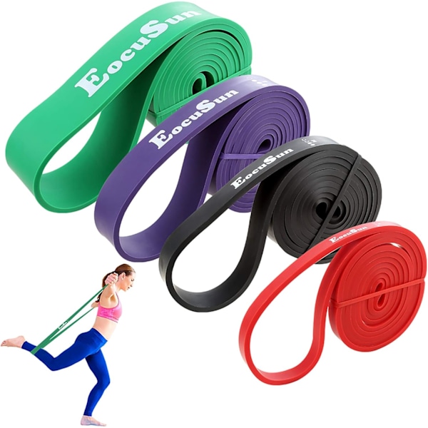 Pull Up, Stretch, Mobilitetstræning, Assisterede Pull Up Stropper Powerlifting Bånd til Hjemmefitness, Stretching og Modstandstræning, Sæt