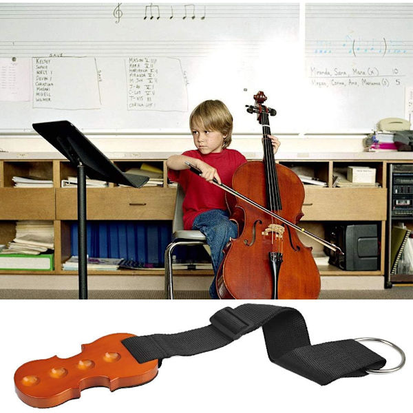 Ahorn træ cello endpin skridsikker holder - træ spids gulvbeskytter