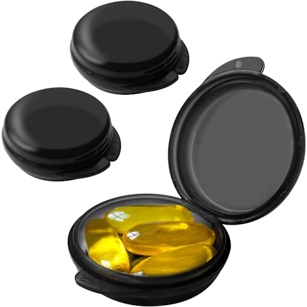 Liten pillerask (3-pack) - Mini bärbar pillerorganisatör