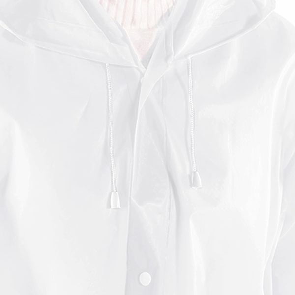Regnponcho for voksne 2 stk