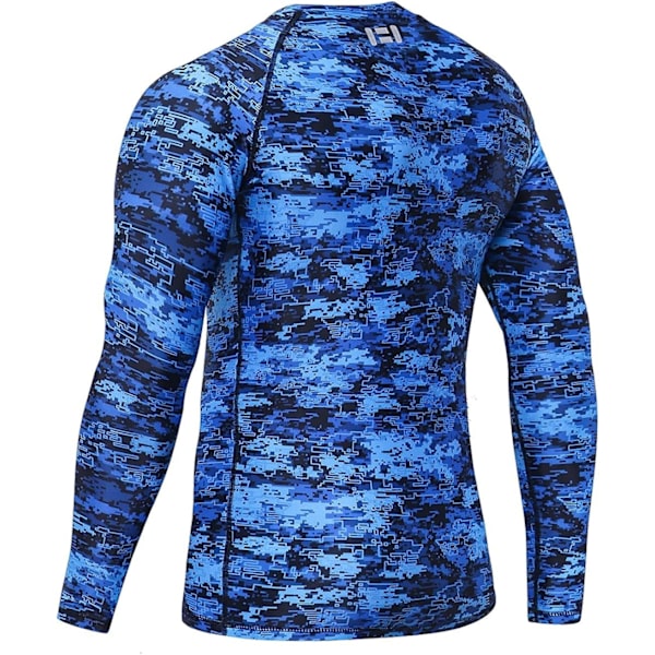 Herr Splice UV Solskydd UPF 50+ Skins Rash Guard Långärmad
