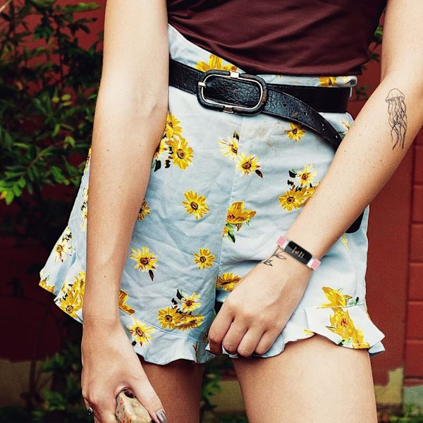 Passar för Fitbit Luxe/Luxe SE Bands Dam Herr, peathable Elastisk Nylon