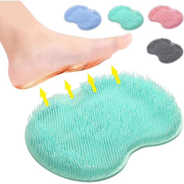 Duschfotmassageskrubber. XL större matta med halkfri