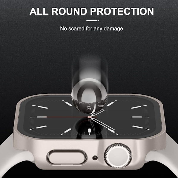 2-pak hårdt etui kompatibelt med Apple Watch 40Mm Series 6 Se Series