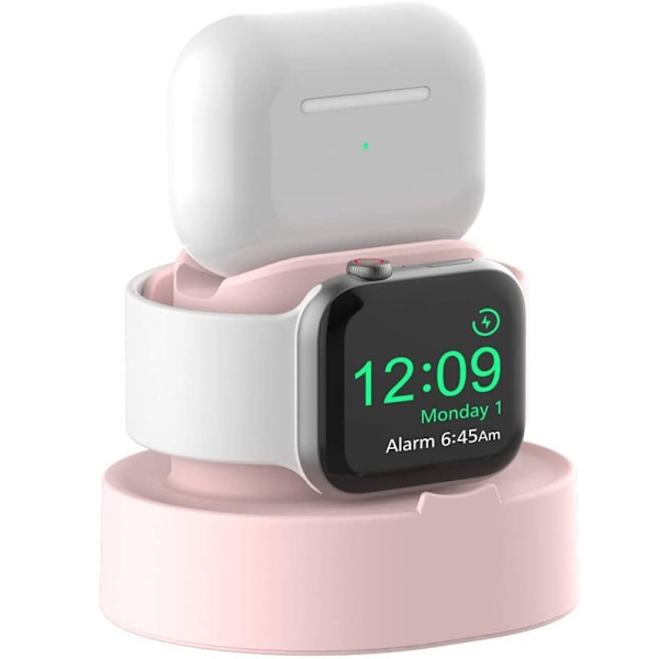 Lader for Apple Watch Stand Airpods 2-i-1