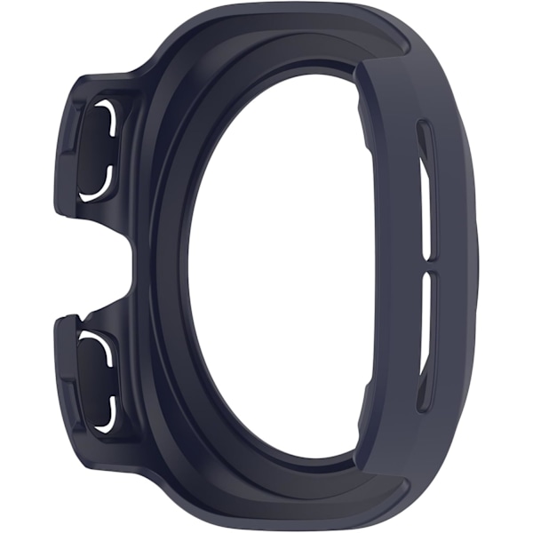 Skal Kompatibelt med 2024 Galaxy Watch 7 Ultra 47mm, Hård PC Stötfångare Klar Skyddande Skal [Ingen Skärm] Midnattsblå