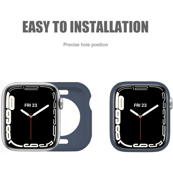 Kotelo yhteensopiva Apple Watch SE Series 6/5/4 44MM:n kanssa, Suojatarvikkeet iWatch 44 MM:lle (Sininen) Sininen 44mm