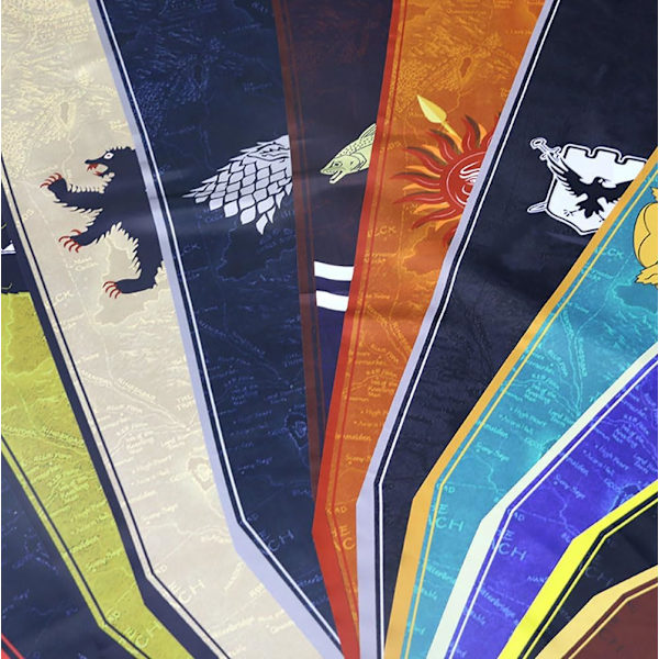 Game GoT Thrones fødselsdagspynt - Game GoT Thrones Martell hus banner 150X30CM Martell Martell