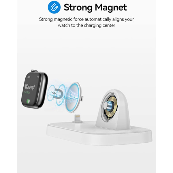 Ladestasjon for Apple Watch, lading av bærbar klokke