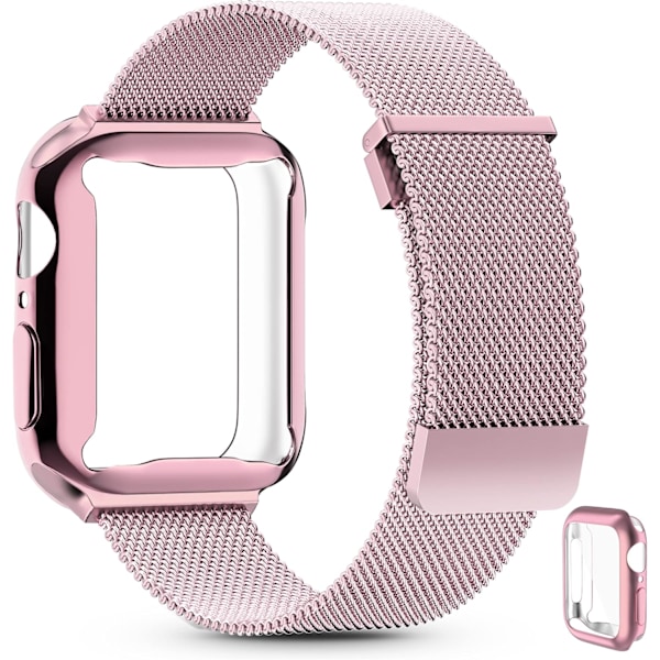 Magnetisk metallrem kompatibel med Apple Watch Band 38mm 40mm 42mm