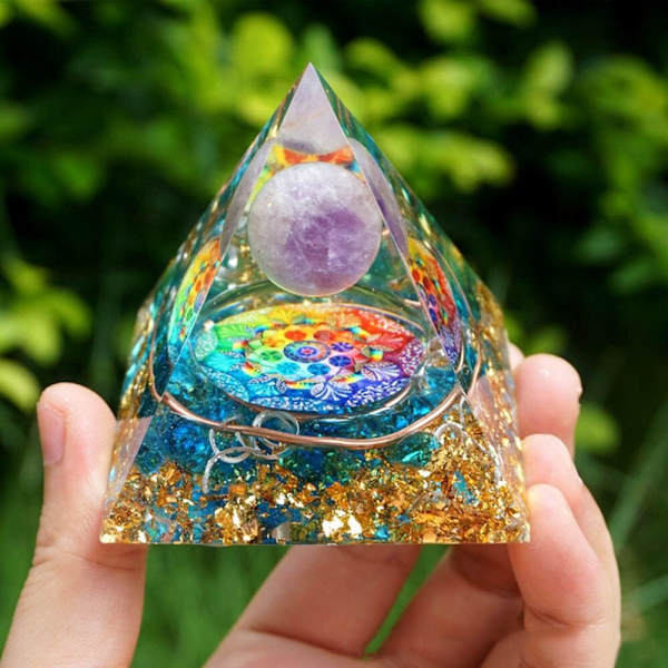 Pyramid Resin Gjutformar för DIY Meditationsdekor