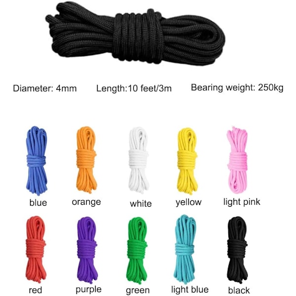 Paracord armband (10 färger) - Multifunktion Paracord rep