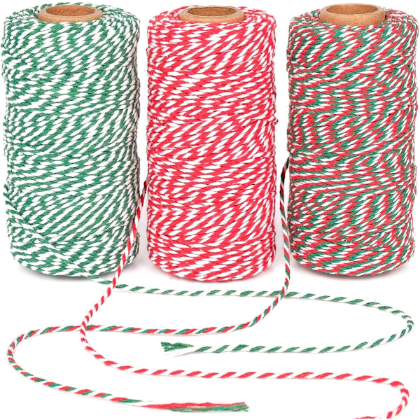 Hyssing i bomull fra Twine String Bakers, hyssing i bomull til bakeri, hyssing til håndverk, slaktere