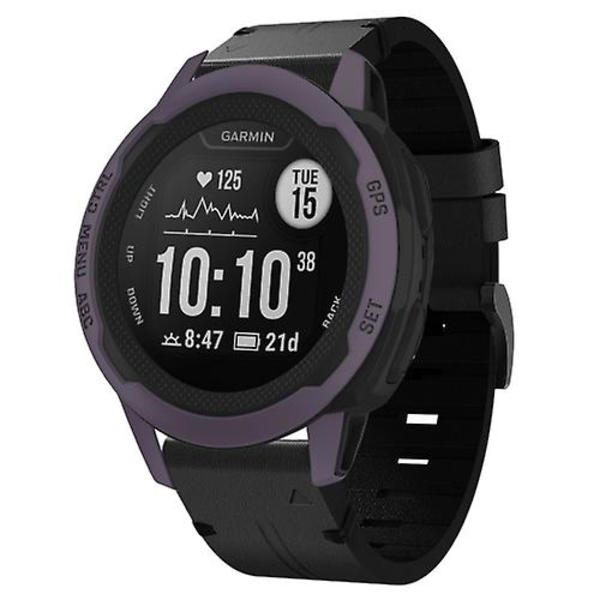 För Garmin Instinct 2s 20 mm läder stålspänne watch CRT