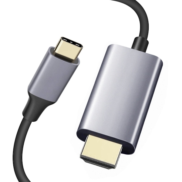 USB C til HDMI-kompatibel adapter - 4K 30Hz USB Type-C til