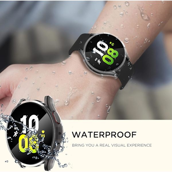 4-pack för Samsung Galaxy Watch 5 40 mm fodral, All-Around-skyddande
