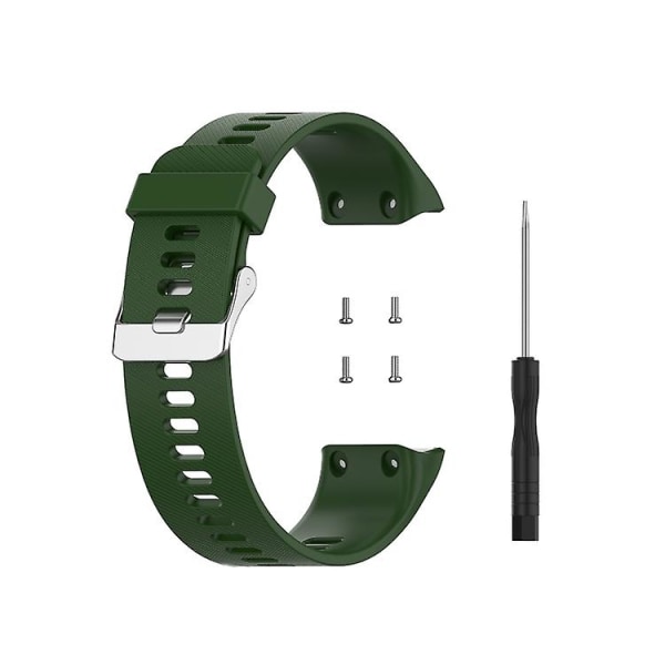 Til Garmin Foreathlete 35j / Forerunner 35j Silikonurrem UMP Army Green