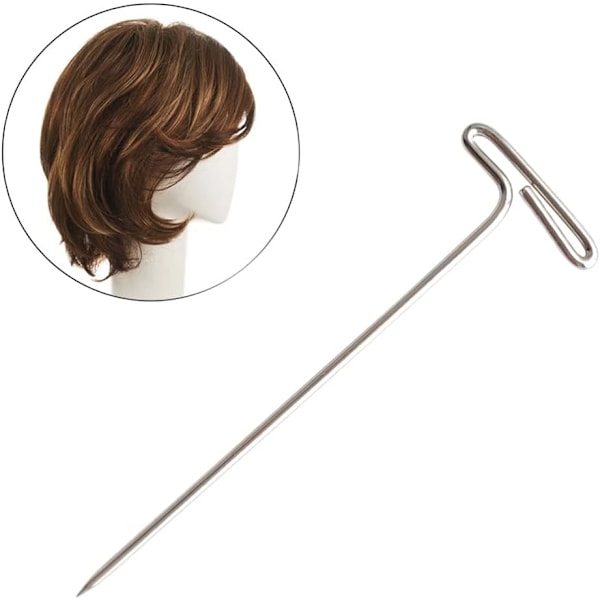 T-stift - 100-pack 1,5 tum T-stift för blockering av stickning, peruker, somnad och mer